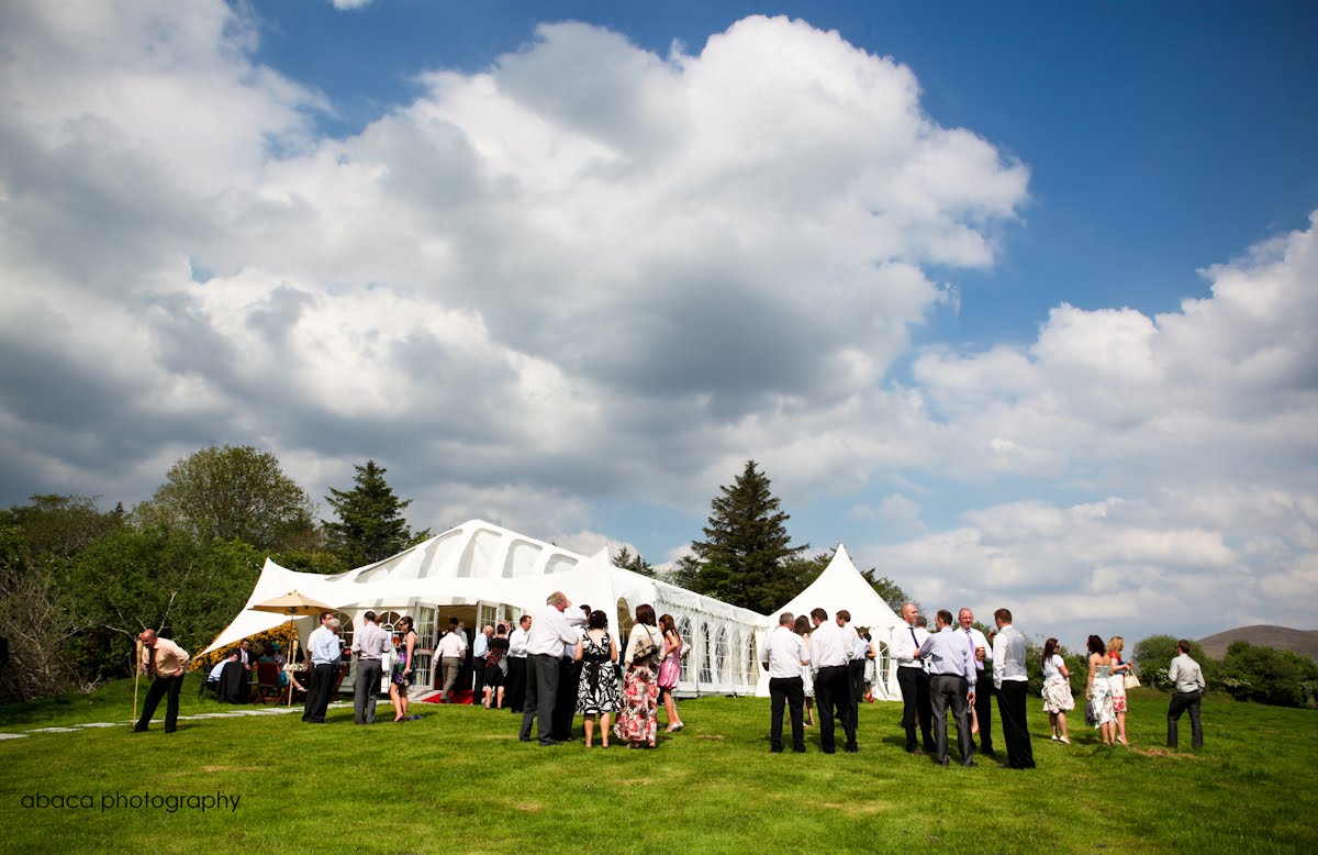 Wedding Marquee Hire Gallery by Carnival Marquees Wedding Marquee at Glenhest Co. Mayo