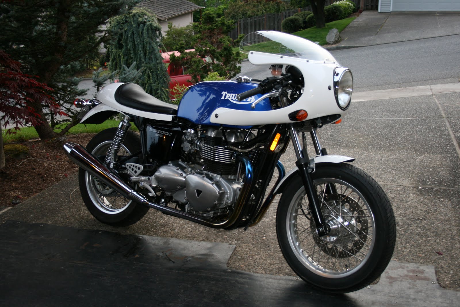 Macclad's Blog The Thruxtonized Thruxton