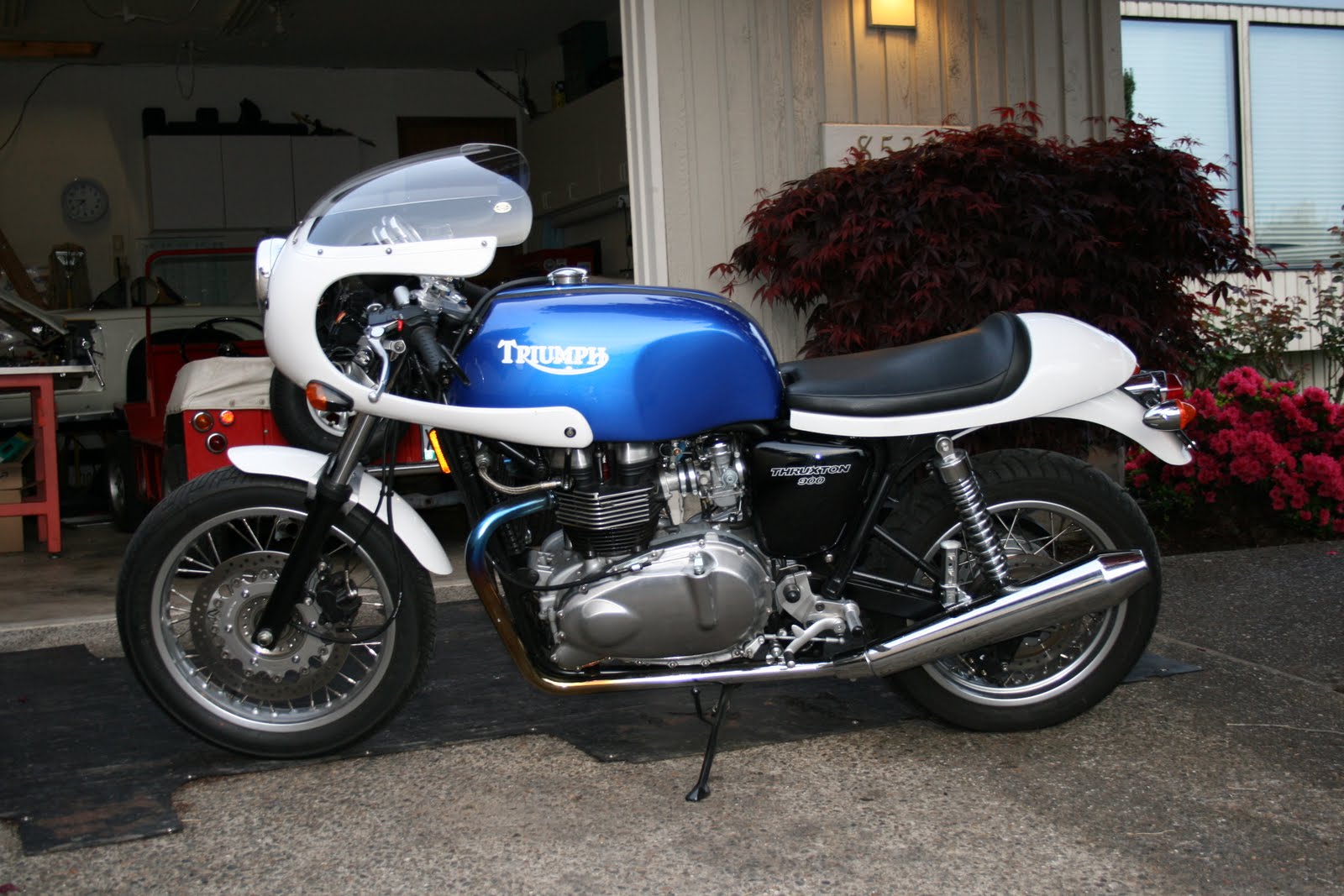 Macclad's Blog The Thruxtonized Thruxton