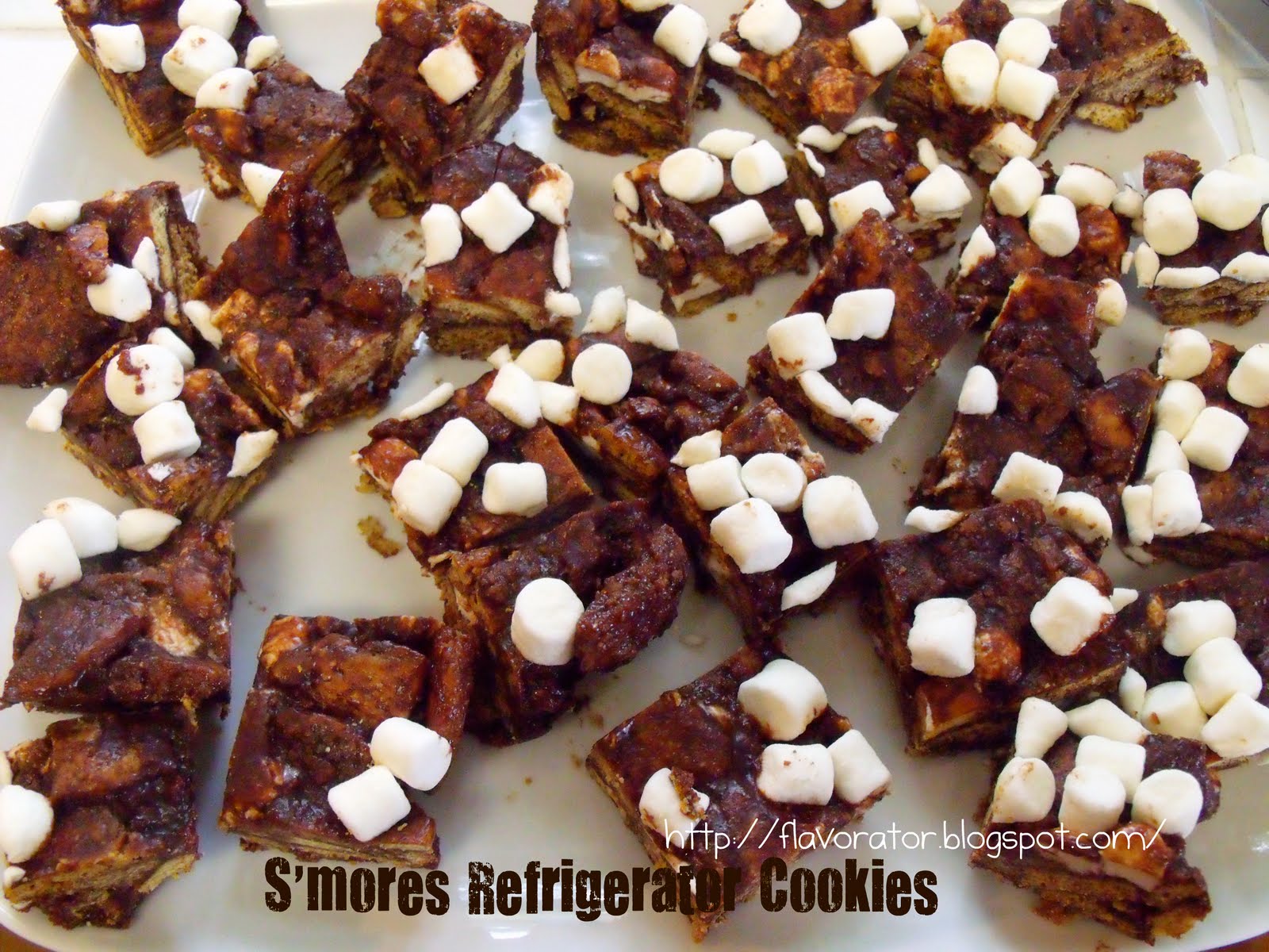 fLAVORATOr Graham Crackers + S'mores Refrigerator Cookies