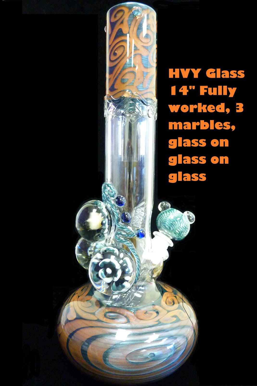 Fire and Water Glass HVY GLASS