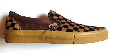 vans pony hair slip on