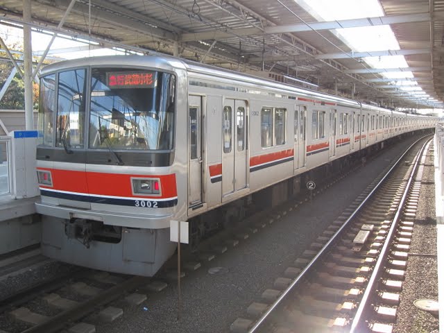 東京急行電鉄　急行　武蔵小杉行き2　東急3000系(平日3本運行)