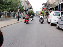 On the way to the Harley Shop.