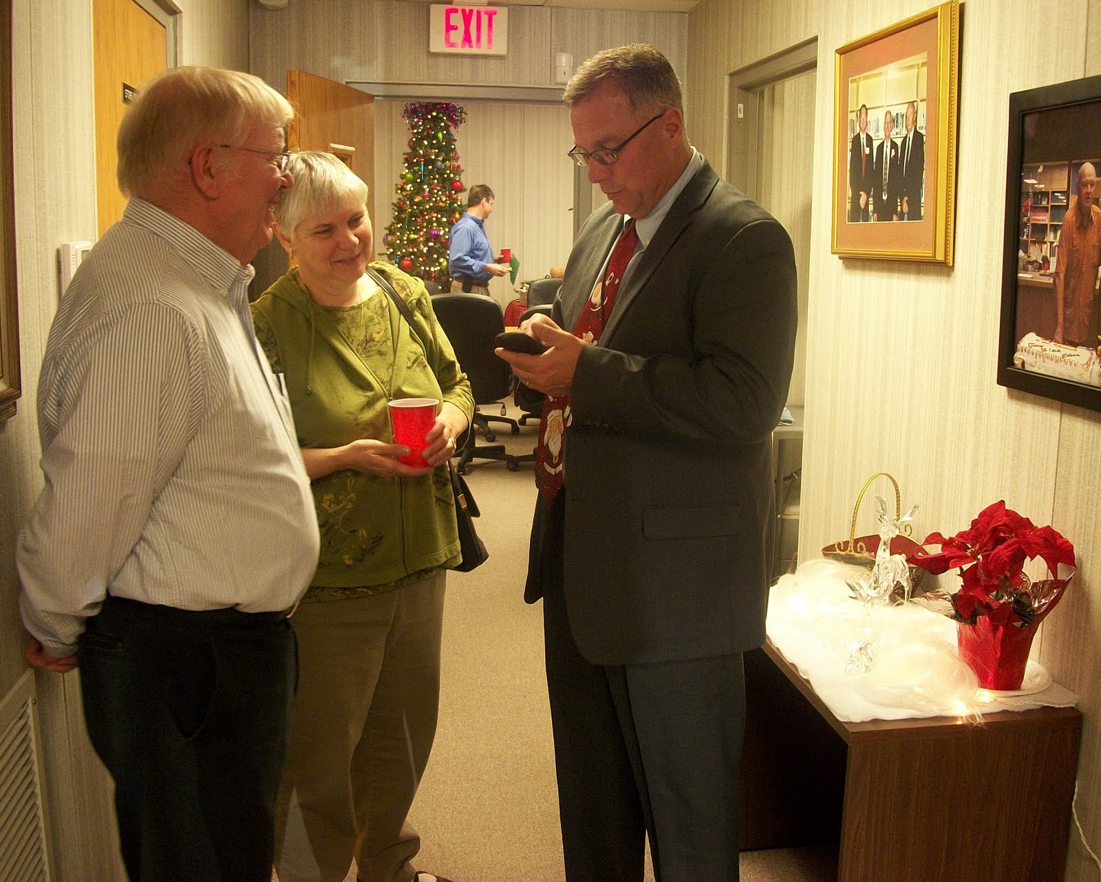 Rev. Dr. Charles and Belinda Alkula McCamey ISD's Holiday Open House