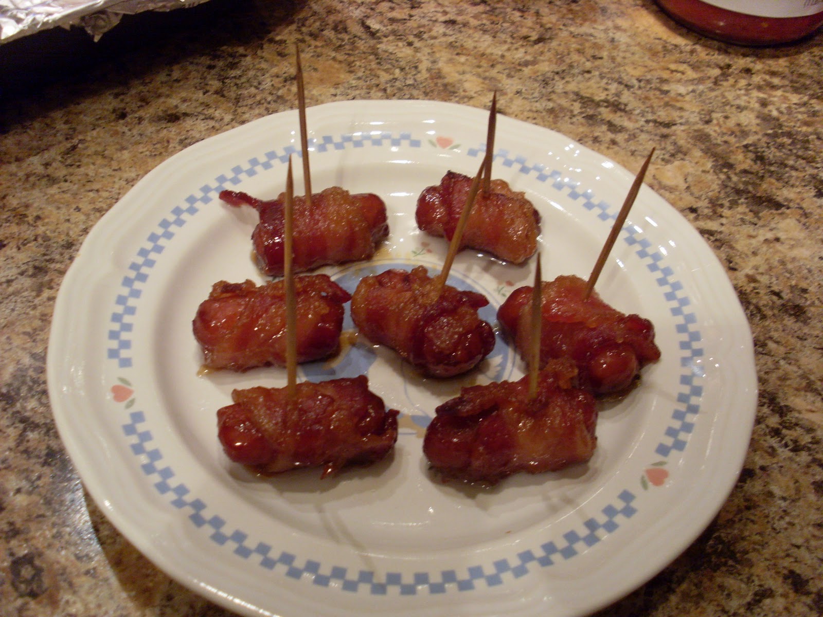 The Best Is Yet To Be Cocktail Sausages Wrapped in Bacon