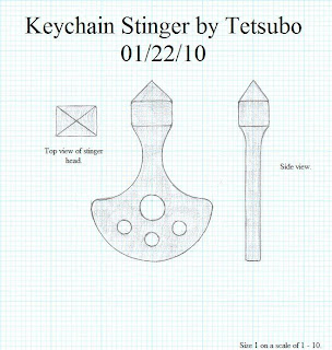WeaponCollector's Knuckle Duster and Weapon Blog: Tetsubo57's Keychain ...