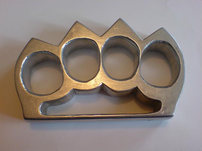 Homemade Brass Knuckles 91