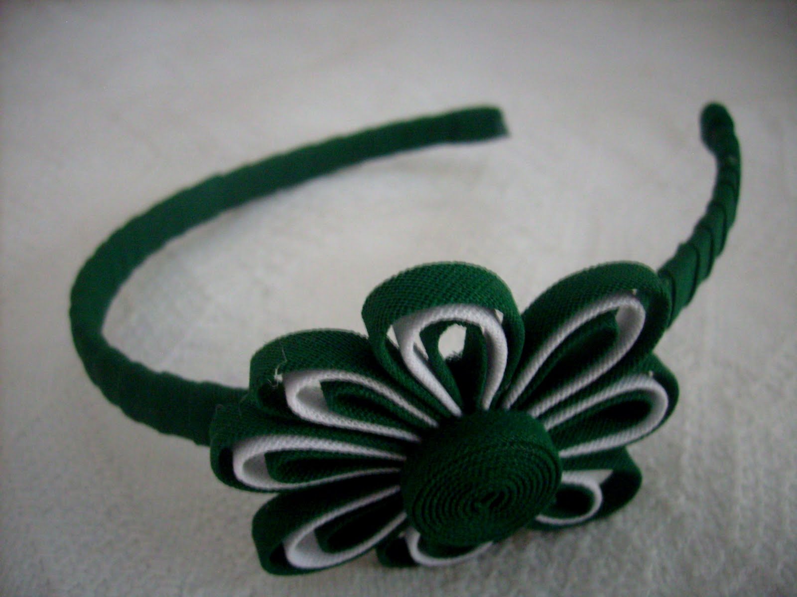 Lili Acessórios Tiara Flor Viés