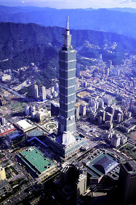 Ascensor de alta velocidad del Taipei 101