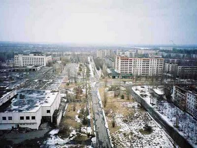 Desastre nuclar de Chernobil en Pripyat, Ucrania