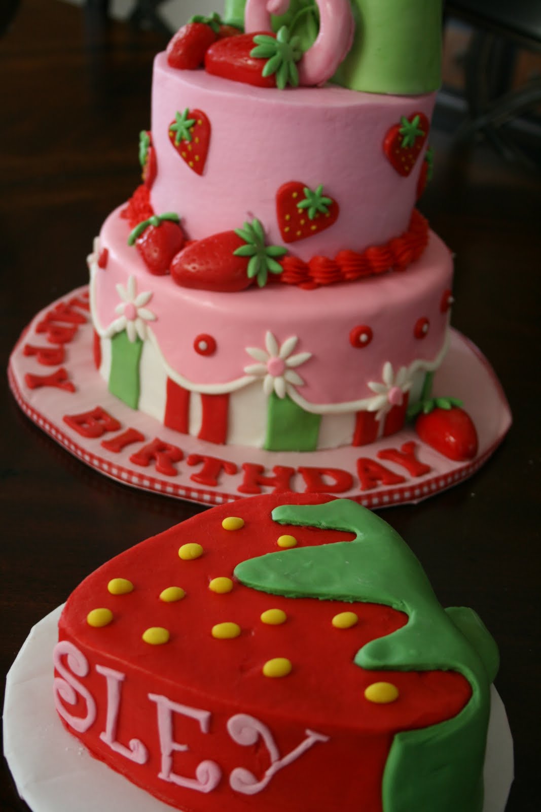 Strawberry Shortcake Birthday Cake Ideas