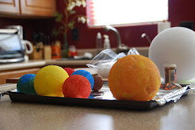 In The House Of Blue: 5th grade Solar System Project