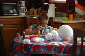 In The House Of Blue: 5th grade Solar System Project