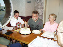 David J cutting birthday cake