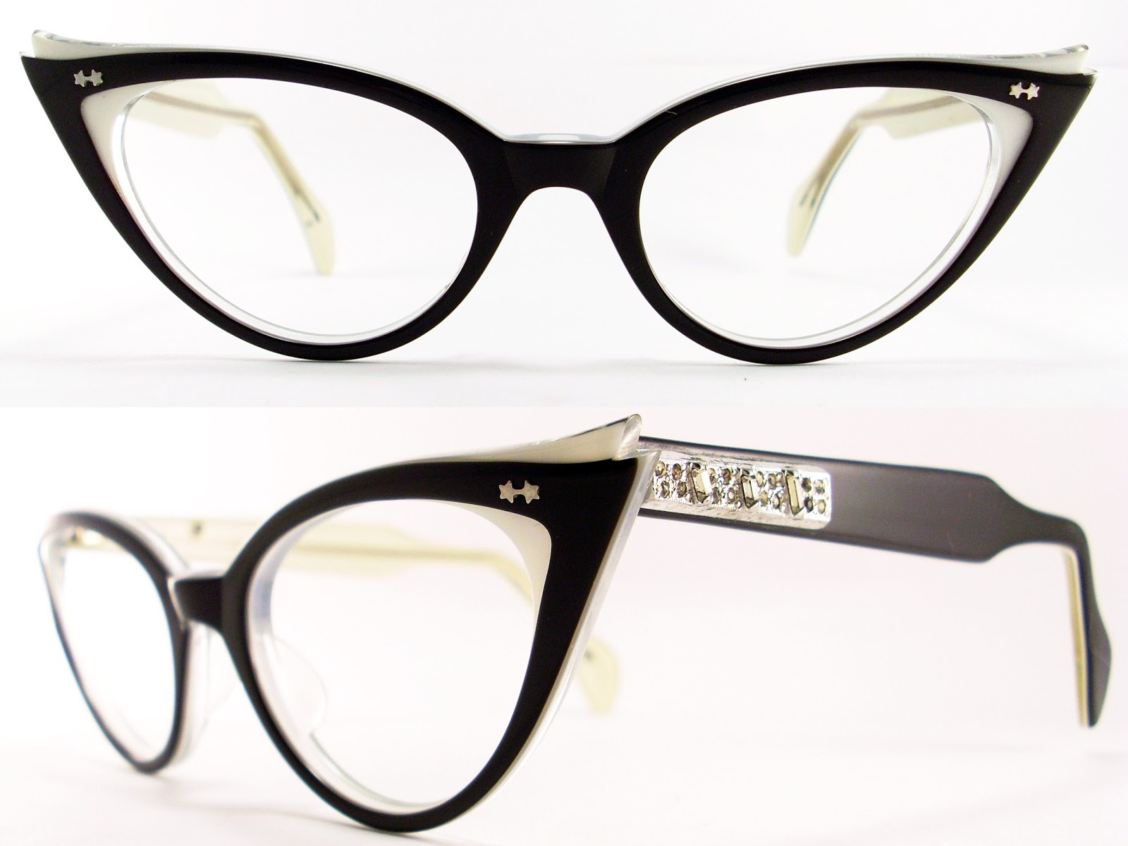 Vintage Cat Eye Eyeglasses 23