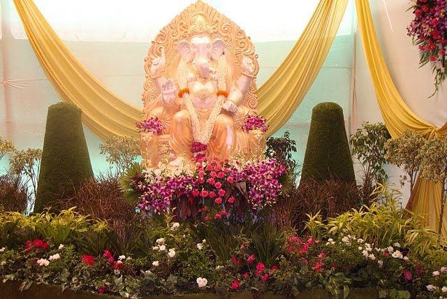 GANPATI DECORATION