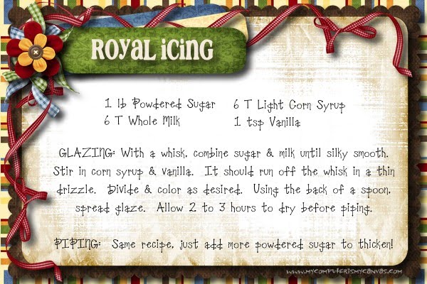 christmas cards with recipes