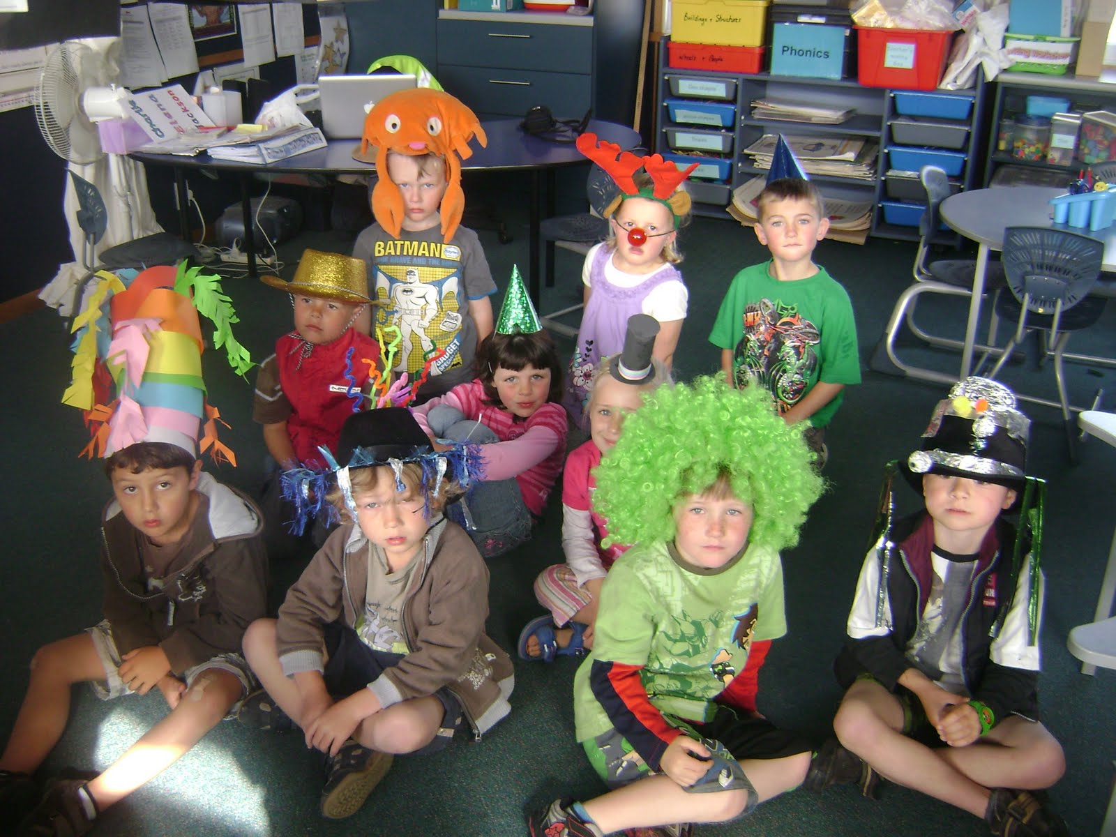 Room 6 Ashley School Crazy Hat Day!