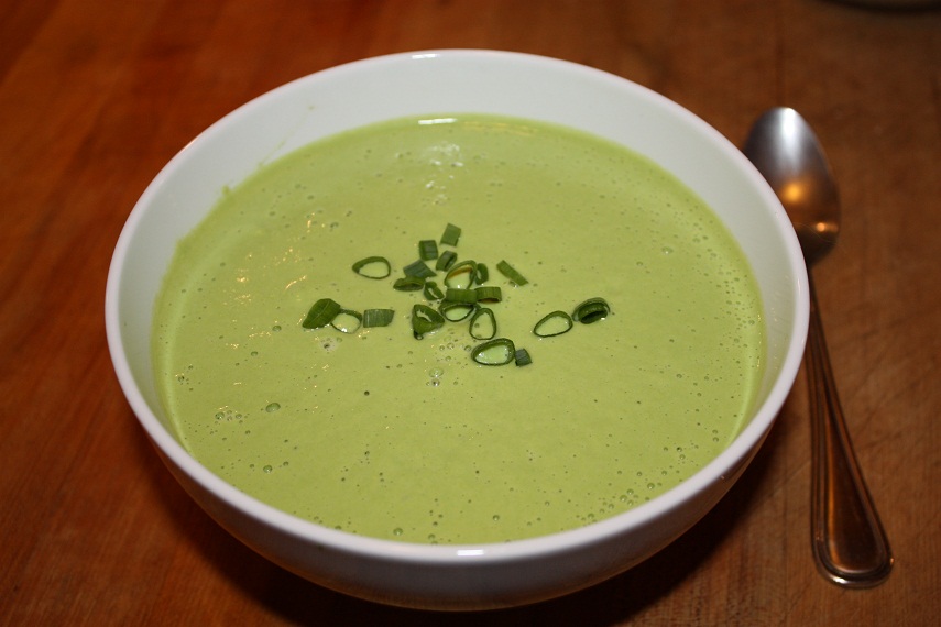 Vegan Epicurean Soup for Breakfast Creamy Broccoli and Kale