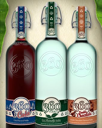 flavored 360 vodkas
