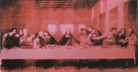 Andy Warhol's Last Supper (pink), 1986