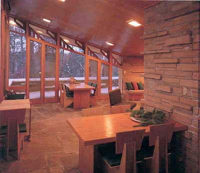 Seth Peterson Cottage by Frank Lloyd Wright