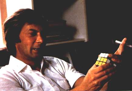 above: a young Erno with his cube