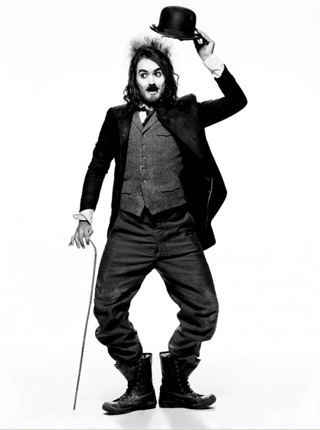 RUSSELL BRAND as Charlie Chaplin