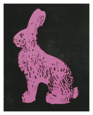 Andy Warhol chocolate bunny