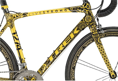 livestrong x trek  bike by shepard fairey