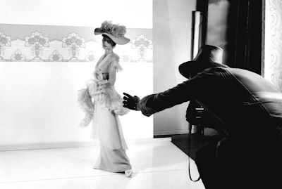 Audrey Hepburn posing for Sir Cecil Beaton in 1943