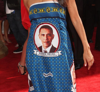 actress victoria howell in obama red carpet dress