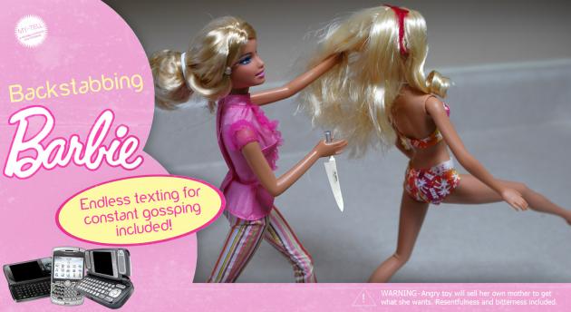 backstabbing barbie