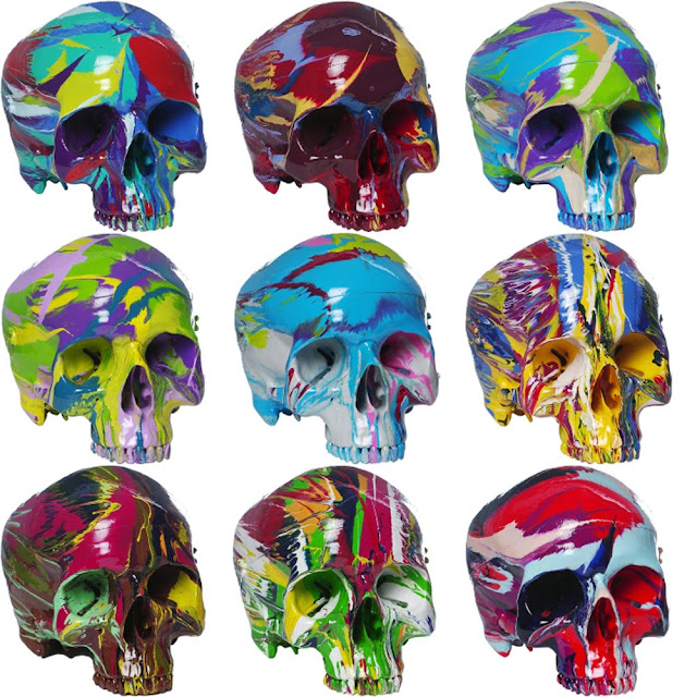 skull sculptures