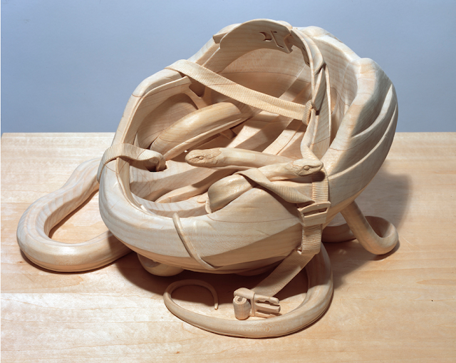 Ricky Swallow Wood Sculptures