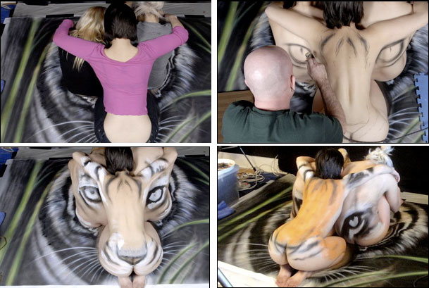 body painting by craig tracy