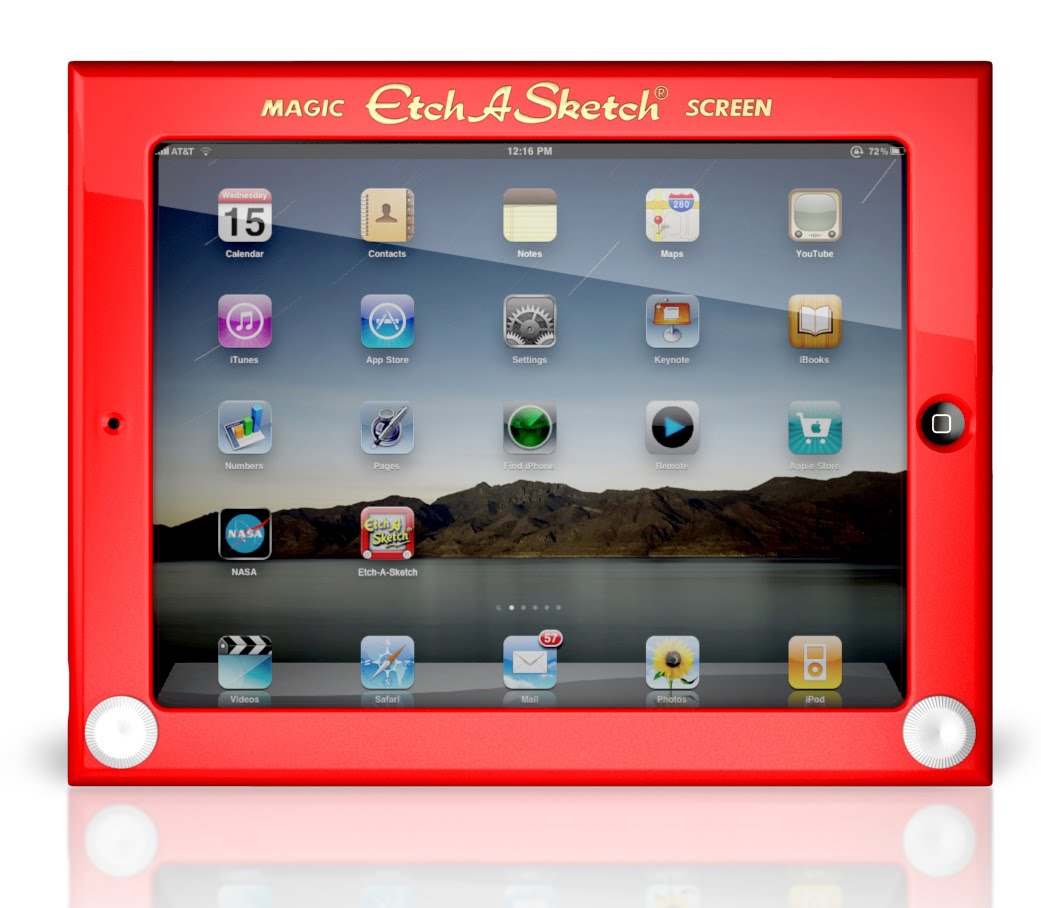 If It's Hip, It's Here (Archives) The Official Etch A Sketch iPad Case