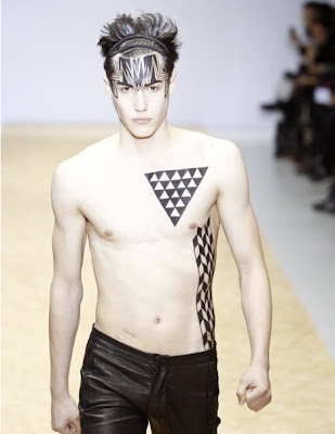 Sharpie Tattoos On The Catwalk