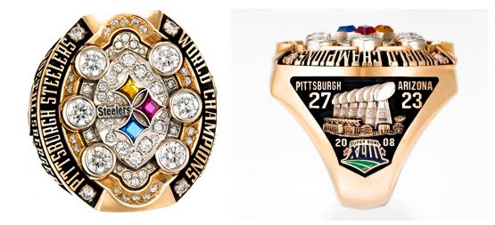 pittsburgh steelers super bowl rings