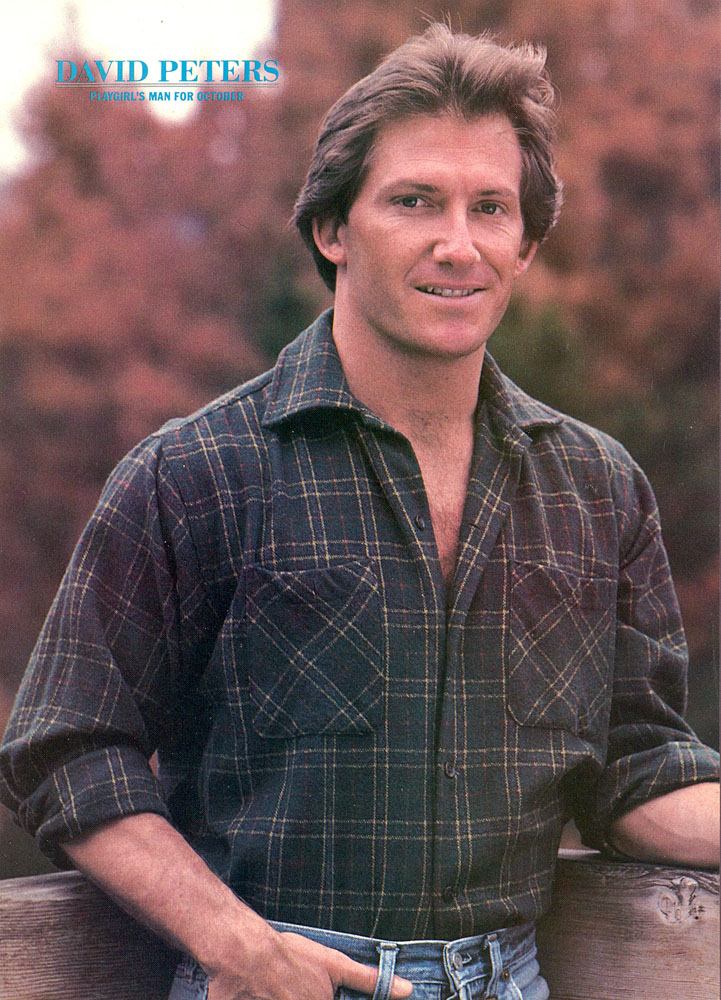 David Peters, From Playgirl, October 1982