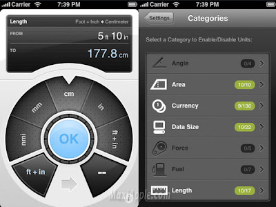 ConvertBot iPhone : Meilleur Convertisseur (gratuit) - MaxiApple