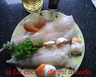  Brocheta de rape y vieiras 