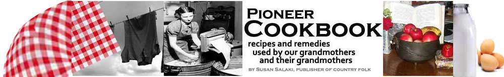Pioneer Cookbook