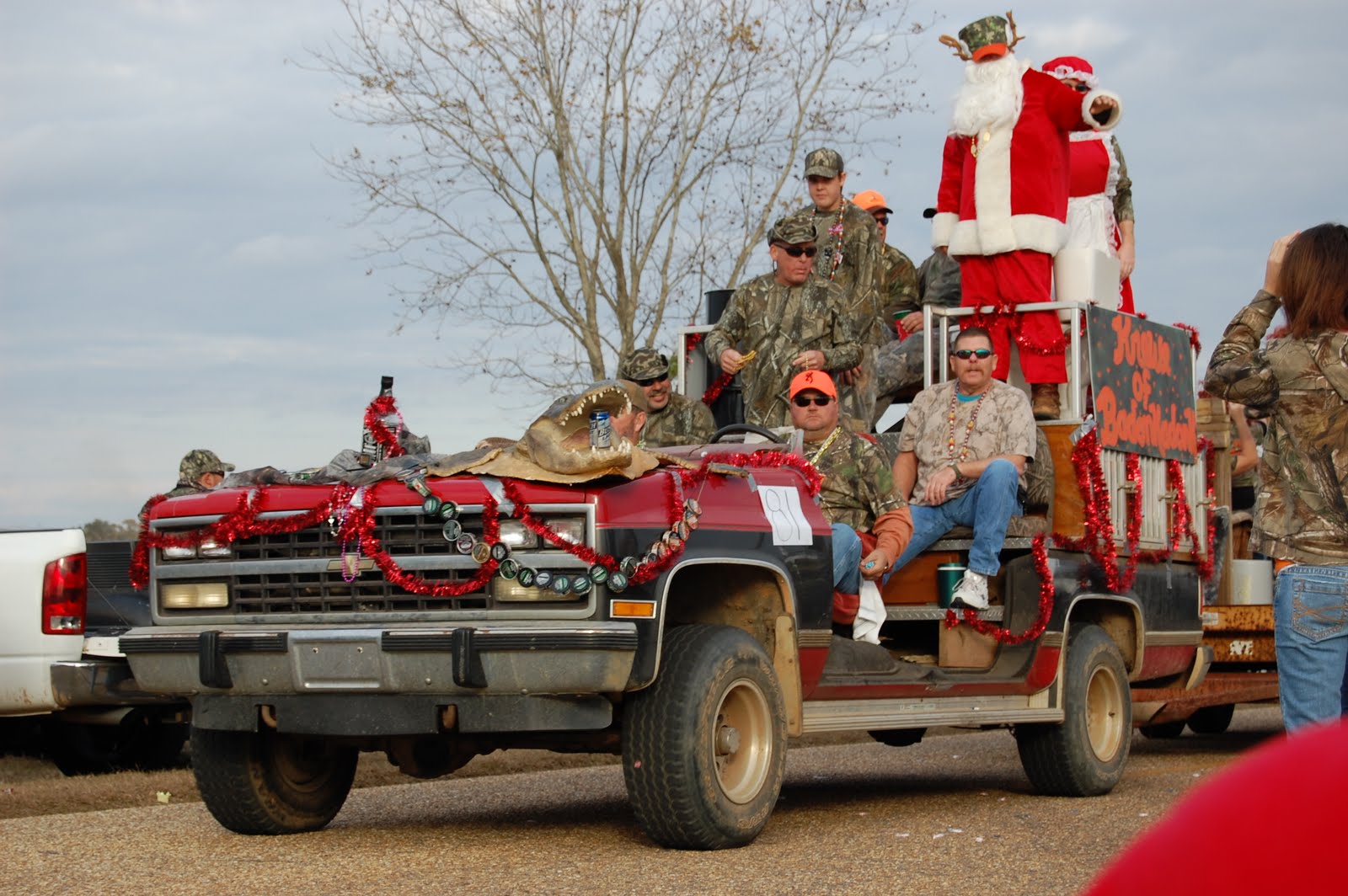 Living the beach life Chumuckla Redneck Christmas Parade 2010