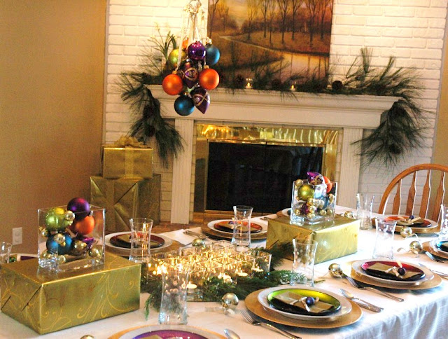 Last Minute Christmas Tablescape  Celebrations at Home