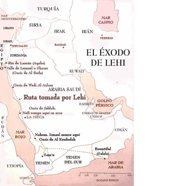 El valle de lemuel y el Rio de Laman