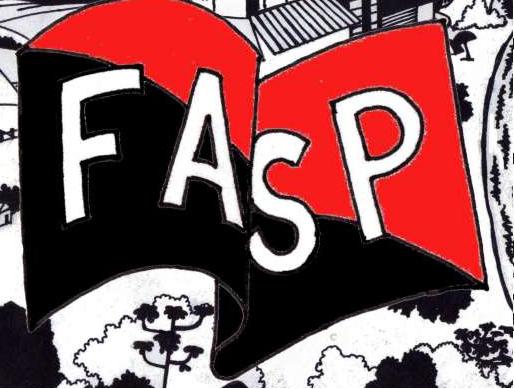 Bandeira Vermelha e Negra da FASP