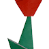 ටියුලිප් මලක් හදමු (Origami Tulip)