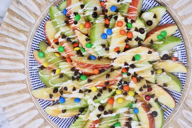 Caramel Apple Nachos